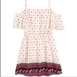 Elephant Cold Shoulder Dress